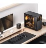 Jonsbo D41 MESH Screen ATX Gehäuse, Tempered Glass - schwarz