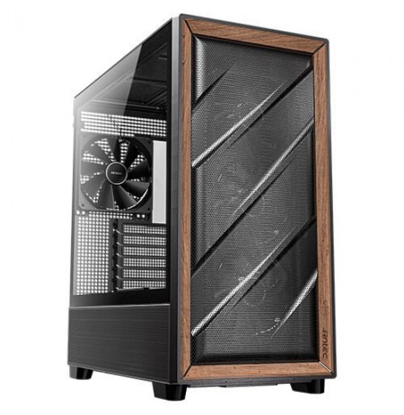 Antec 0-761345-10133-2 computer case Midi Tower Black, Wood