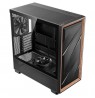 Antec 0-761345-10133-2 computer case Midi Tower Black, Wood