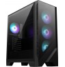 MSI PC Case | MAG FORGE 321R AIRFLOW | Side window | Mid-Tower | ATX | Black