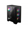 MSI MAG FORGE 120A AIRFLOW computer case Midi Tower Black, Transparent