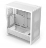 NZXT H5 FLOW (2024) MIDI TOWER CASE WITH WINDOW WHITE