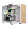 Corsair CC-9011288-WW computer case Midi Tower Bamboo, White