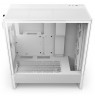 NZXT H5 FLOW RGB (2024) MIDI TOWER CASE WITH WINDOW WHITE