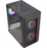 Aerocool HEXFORMBKV2 Micro ATX PC Case 3 Fans FRGB Black
