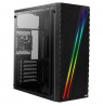 Housing Aerocool PGS STREAK A AEROPGSSTREAK-A-BKRG (ATX, Micro ATX, Mini ITX, black color)