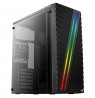 Housing Aerocool PGS STREAK A AEROPGSSTREAK-A-BKRG (ATX, Micro ATX, Mini ITX, black color)