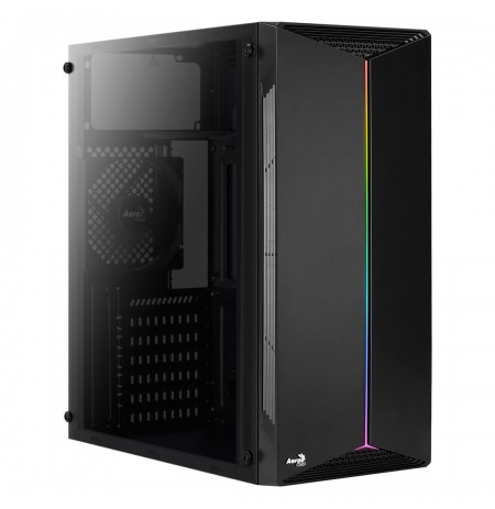 Housing Aerocool PGS SPLIT A AEROPGSSPLIT-A-BKRGB (ATX, Micro ATX, Mini ITX, black color)