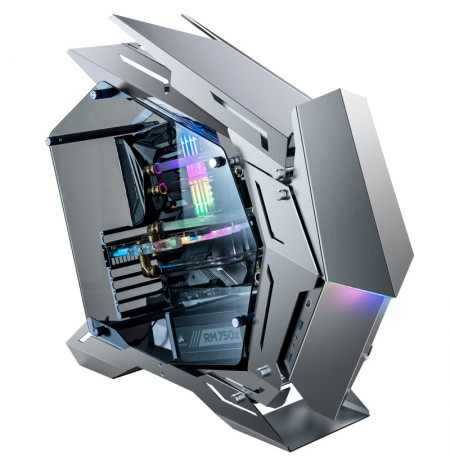 Jonsbo MOD3 Big-Tower Showcase, Tempered Glass - grey