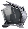 Jonsbo MOD3 Big-Tower Showcase, Tempered Glass - grey
