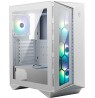 MSI MPG GUNGNIR 110R WHITE Mid Tower Gaming Computer Case 'White, 4x 120mm ARGB Fan, 1 to 6 ARGB Control board, USB Type-C, Temp