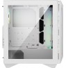MSI MPG GUNGNIR 110R WHITE Mid Tower Gaming Computer Case 'White, 4x 120mm ARGB Fan, 1 to 6 ARGB Control board, USB Type-C, Temp