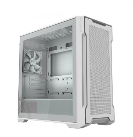 CASE MIDITOWER ATX W/O PSU/GB-C102GI WHITE GIGABYTE