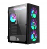Montech X3 Glass Midi-Tower, RGB, Tempered Glass - black