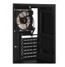 Housing KRUX Leda KRX0007 (ATX, Extended ATX, Mini ATX, Mini ITX, black color)