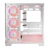 MODECOM Volcano SPACE APEX ARGB  MIDI USB 3.0 X 2  CYPE-C white