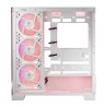 MODECOM Volcano SPACE APEX ARGB  MIDI USB 3.0 X 2  CYPE-C white