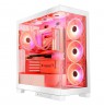 MODECOM Volcano SPACE APEX ARGB  MIDI USB 3.0 X 2  CYPE-C white