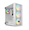 SAVIO Raptor White X1 ARGB Glass/Mesh White Computer Case