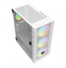 SAVIO Raptor White X1 ARGB Glass/Mesh White Computer Case