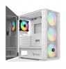 SAVIO Raptor White X1 ARGB Glass/Mesh White Computer Case