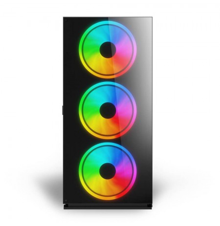 SAVIO PC Case Prime X1 ARGB Glass Black