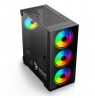 SAVIO PC Case Prime X1 ARGB Glass Black