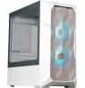 Cooler Master TD300 MESH | White | Mini Tower | Power supply included No | ATX