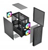 Logic DART PRO ARGB MINI USB-C PC Case Black