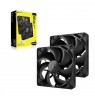 Corsair iCUE LINK RX140 Series, PWM Fan 2 Pack - 140mm, black