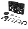 Corsair iCUE LINK RX140 Series, PWM Fan 2 Pack - 140mm, black