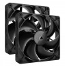 Corsair iCUE LINK RX140 Series, PWM Fan 2 Pack - 140mm, black