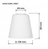 Wall lamp Activejet AJE-ALMA 1P E27 1x40W