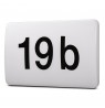 LED House Number Light with Twilight Sensor Outdoor Wall Light