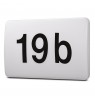 LED House Number Light with Twilight Sensor Outdoor Wall Light