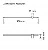 Activejet LED wall lamp AJE-HILTON Patina WW