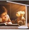 LED desk lamp with rechargeable battery