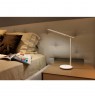 LED desk lamp with rechargeable battery