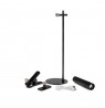 Desk lamp V-TAC VT-7413 4in1, wall lamp, clip, torch 3W LED 37cm 4000K 300lm (SKU 23042) Black