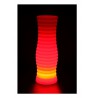 Flower vase with RGB LED backlight and remote control
