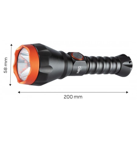 USB C 500 lm Osram LED Rechargeable Flashlight
