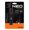 USB C 2000 lm CHN LED Rechargeable Flashlight