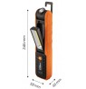 500 lm COB rechargeable inspection lamp + base + charger