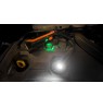 Rechargeable inspection lamp 400 lm COB + flashlight