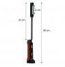 Rechargeable inspection lamp 400 lm COB + flashlight