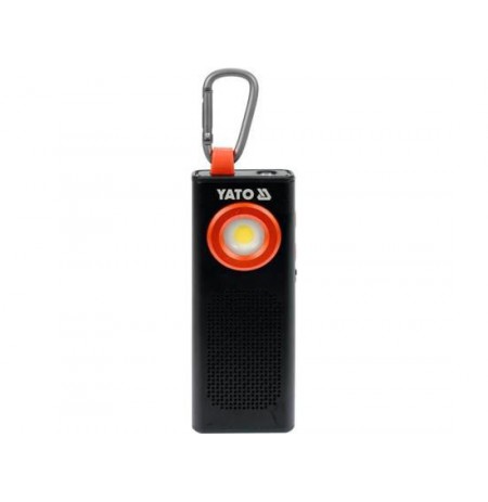 Yato YT-08557 work light Black, Red LED 5.9 W