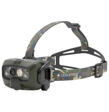 Ledlenser HF8R Core RGB Camouflage - Headband flashlight LED, green