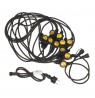 Maclean garland, Chain light, Indoor and outdoor, IP44, 10xE27, Max. load 2300W,10m, MCE410