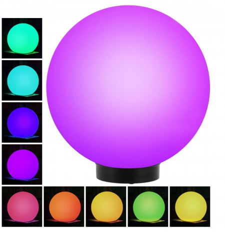 Garden LED Solar LED Free Lamp GB165 25x25x58cm balls, full color LED