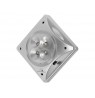 Maclean MCE124 Solar Lamp 4LED Lighting Twilight Sensor Silver
